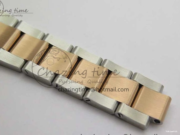 RG BP Best Dial Maker Edition 1:1 Gray Oyster on DateJust SS Roman Bracelet 126201 36 0224